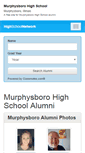 Mobile Screenshot of murphysborohighschool.org